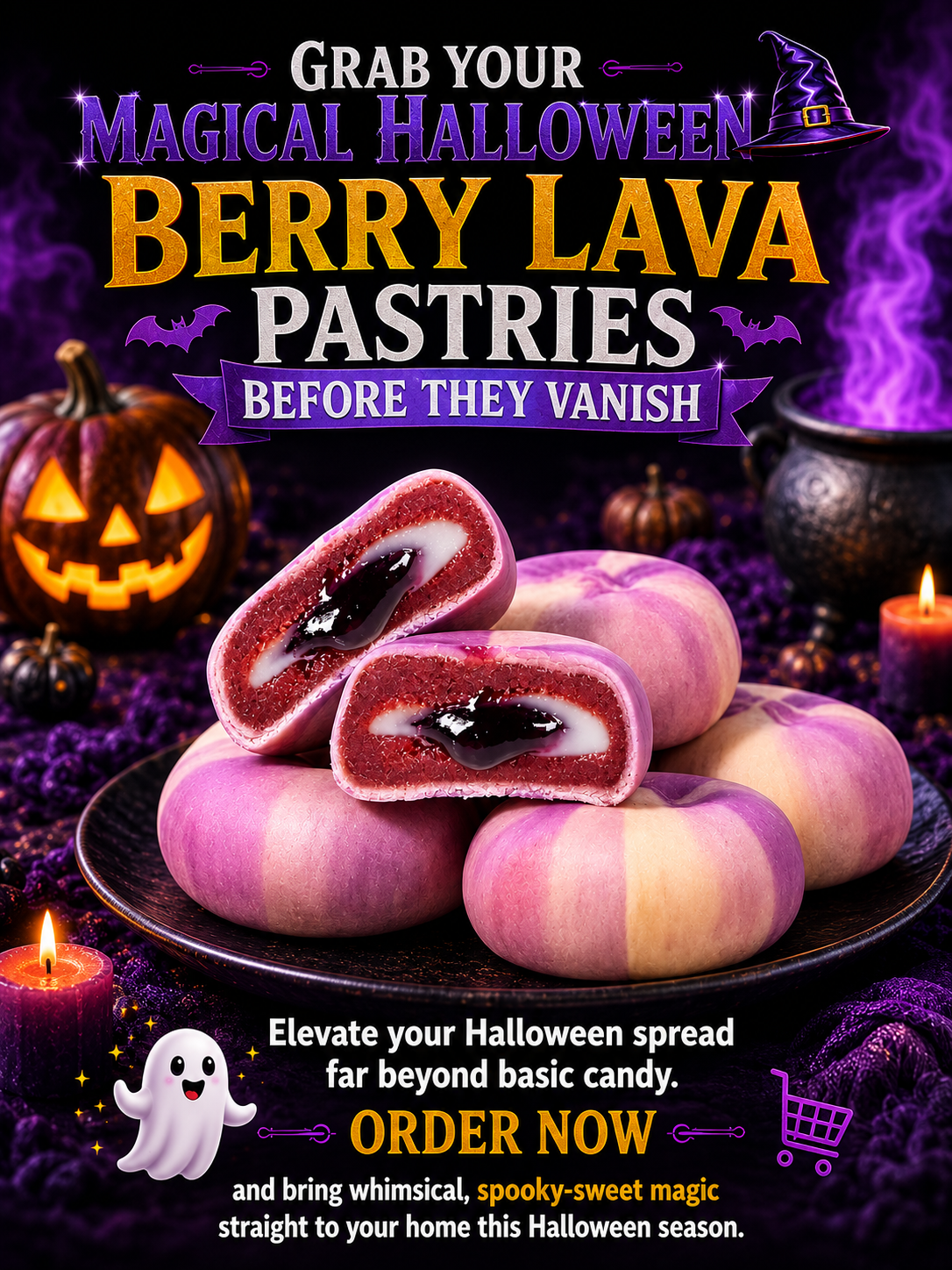Blueberry Lava Cake--k$