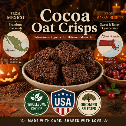 Harvest Cocoa Oat Crisps--k$