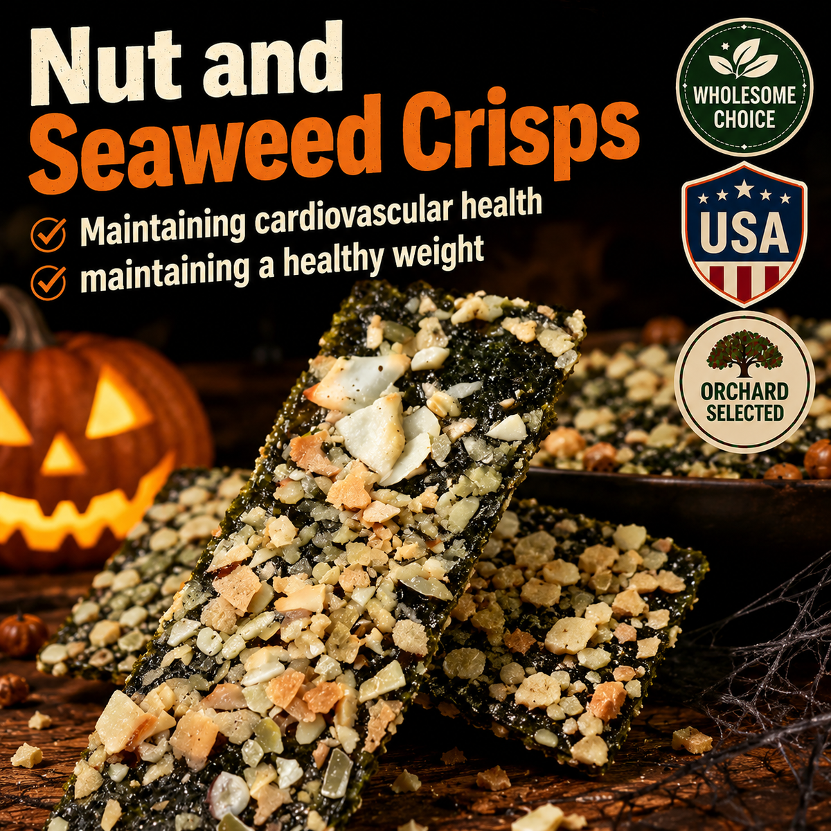 Nut and Seaweed Crisps--k$