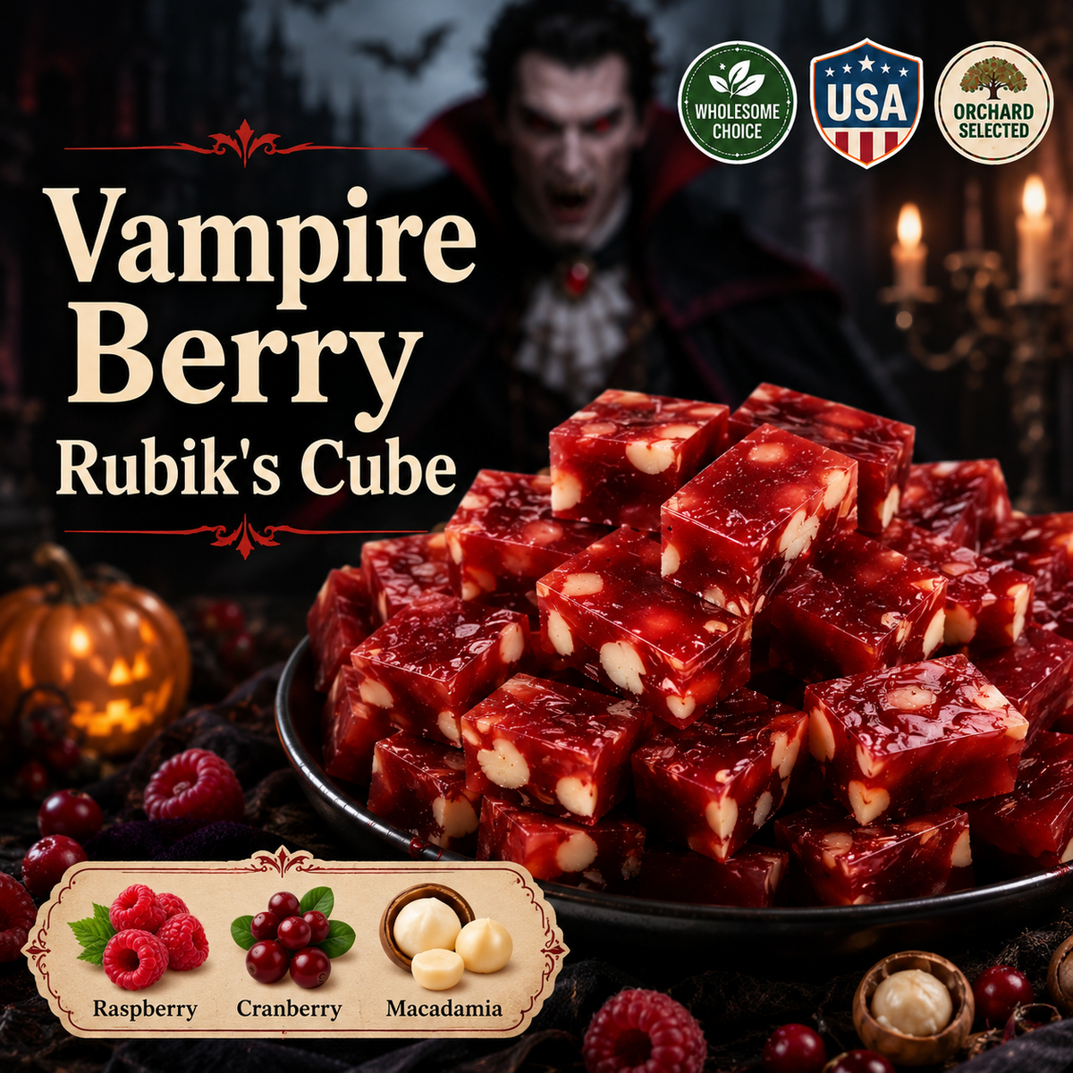 Vampire Cranberry Rubik's Cube--k$