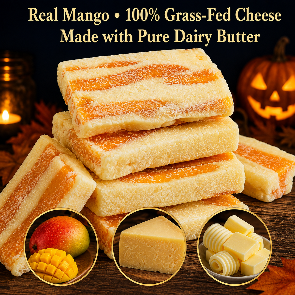 Twilight Mango Magic Milk Nougat Candy Bars--k$