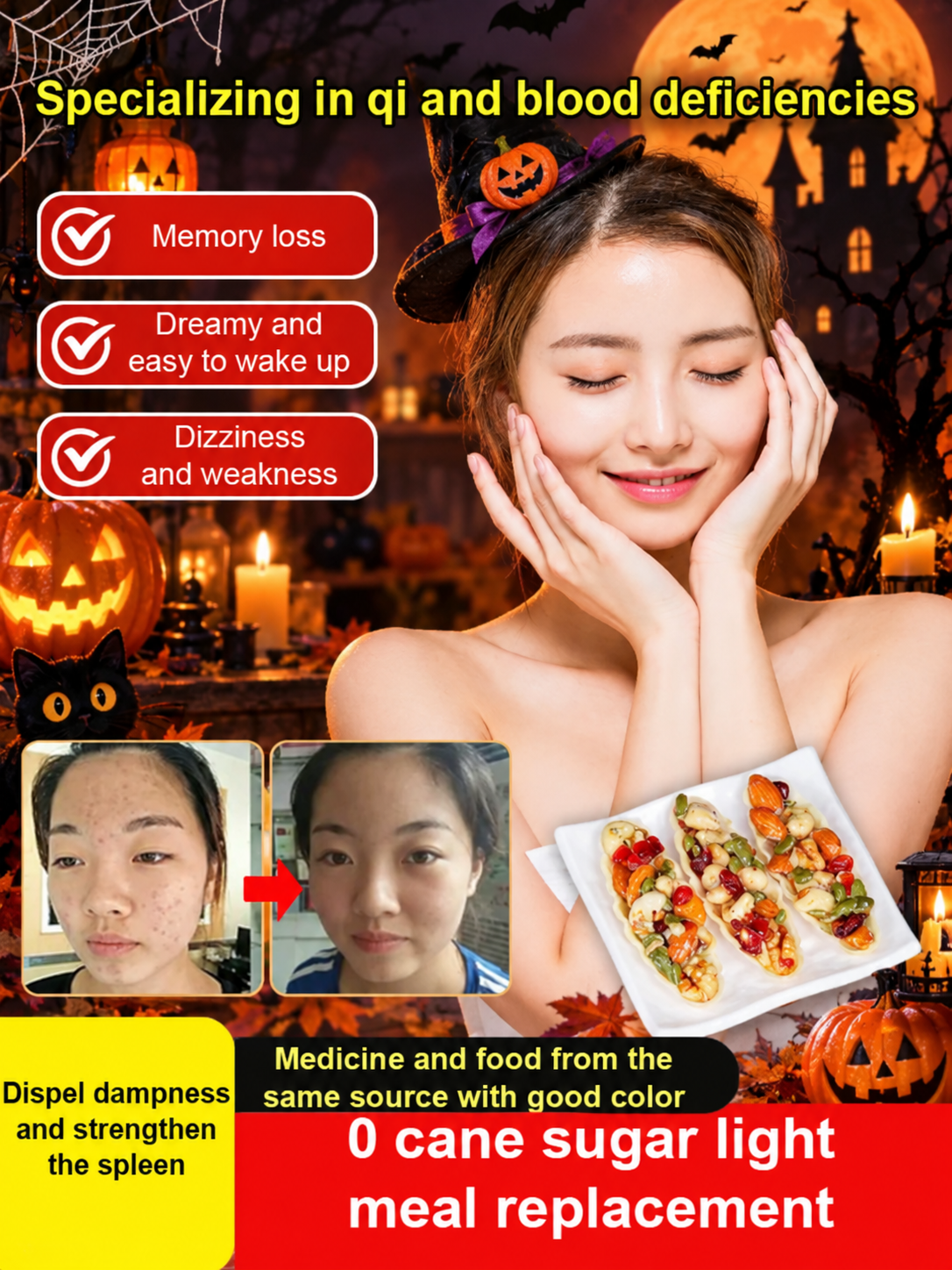 Astragalus, Codonopsis, Babao, Nuts andBoat Tart-K$