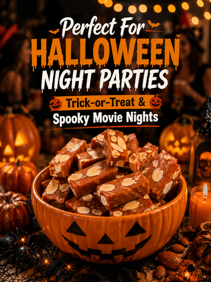 Halloween Handcrafted Buttery Almond Toffee--k$