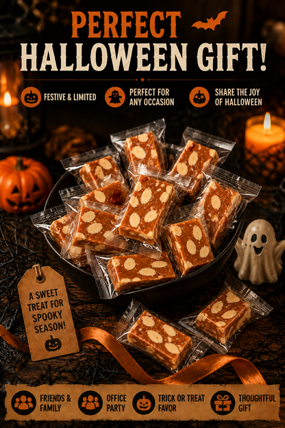 Halloween Handcrafted Buttery Almond Toffee--k$