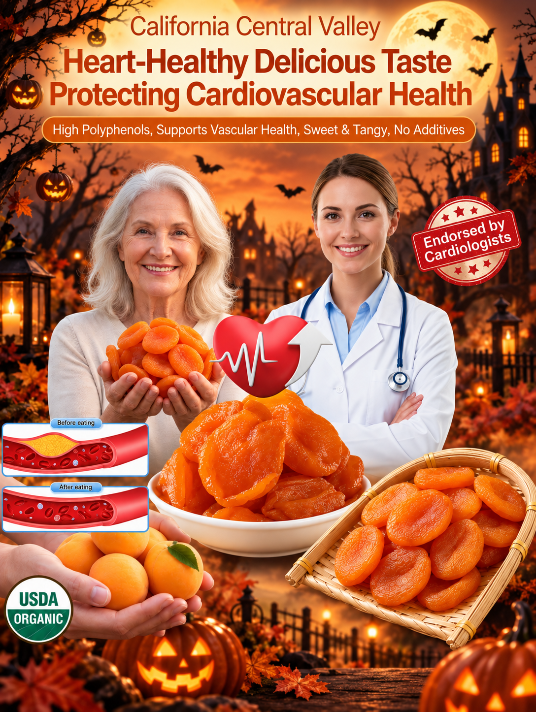 California Specialty Dried Apricots-K$
