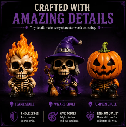 Skull Advent Calendar 2026-24 Days Of Halloween Surprises